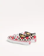 Valentino Valentino Garavani And Vans Low-Top Trainer In Fabric With VLogo Checkerboard Print And Polka Dot Detail - Image 4